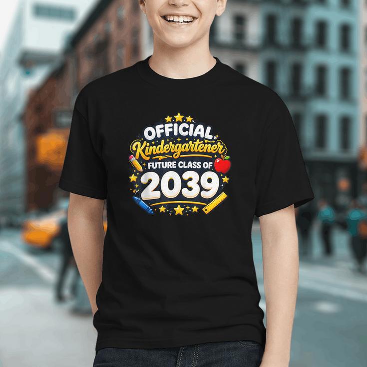 Future Class of 2039 Kindergarten Back to School Youth T-shirt Future Class of 2039 Kindergarten Back to School Youth T-shirt