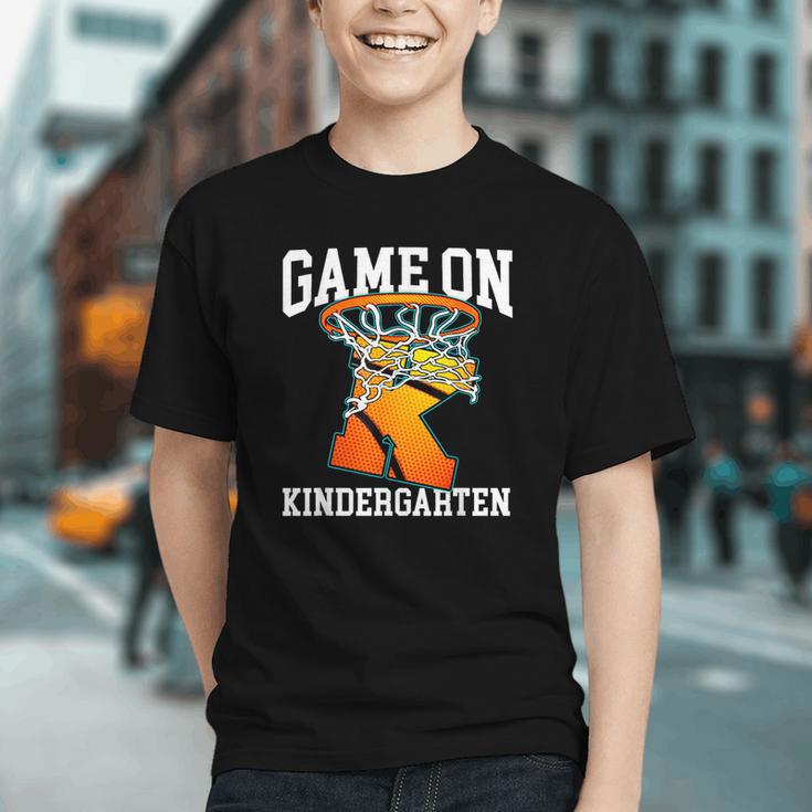 Game On for Kindergarten! Basketball Back to School Youth T-Shirt Game On for Kindergarten! Basketball Back to School Youth T-Shirt