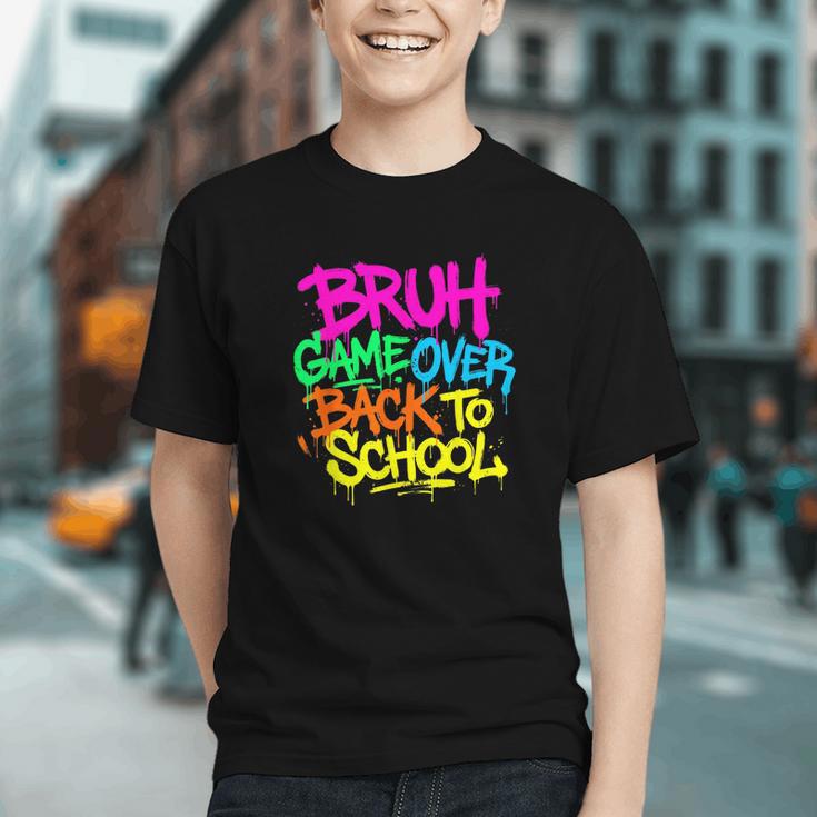 Game Over! Level Up for Back to School Youth T-Shirt Game Over! Level Up for Back to School Youth T-Shirt