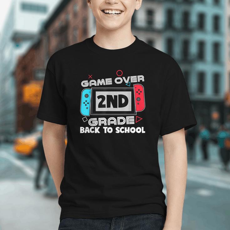 Game Over! Level Up to 2nd Grade Back to School Youth T-Shirt Game Over! Level Up to 2nd Grade Back to School Youth T-Shirt