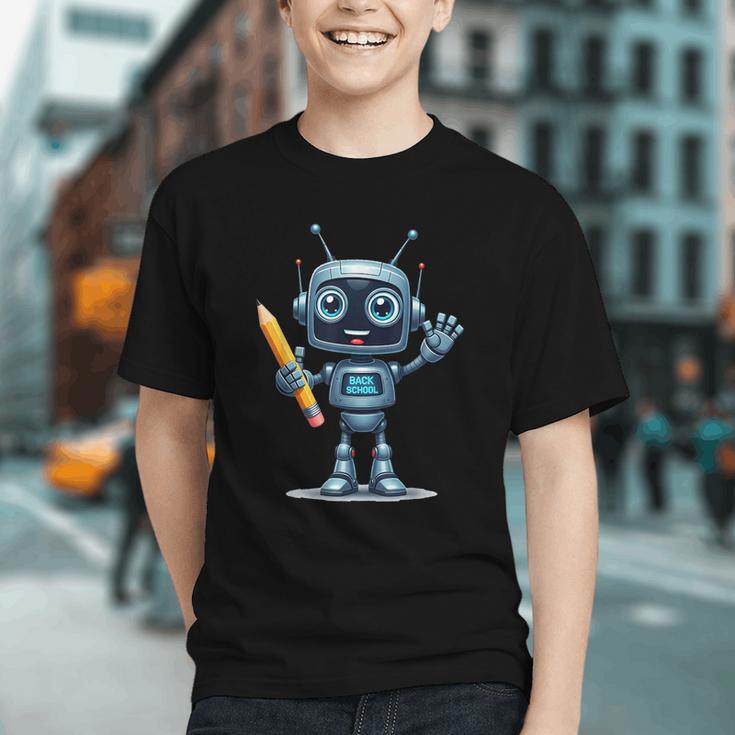 Gear Up with Robots! Back to School Youth T-shirt