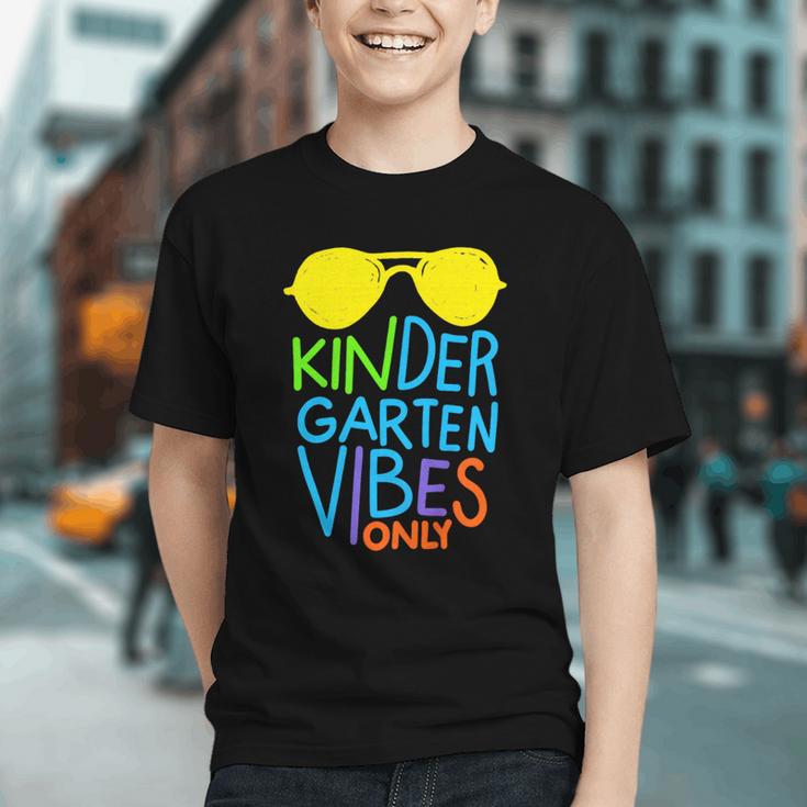 Glowing Kindergarten Vibes Back to School Youth T-Shirt Glowing Kindergarten Vibes Back to School Youth T-Shirt