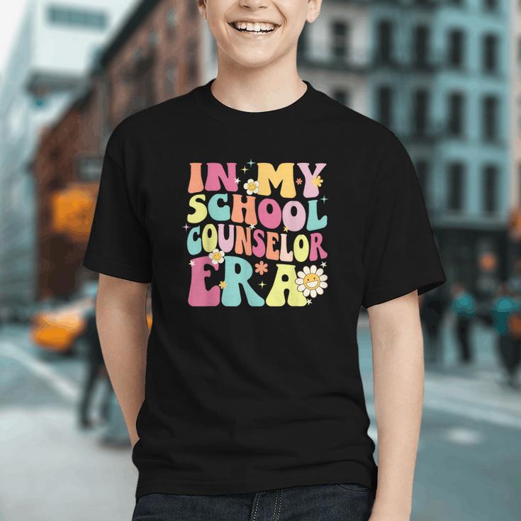 Groovy Counselor Era: Vintage Back to School Youth T-Shirt