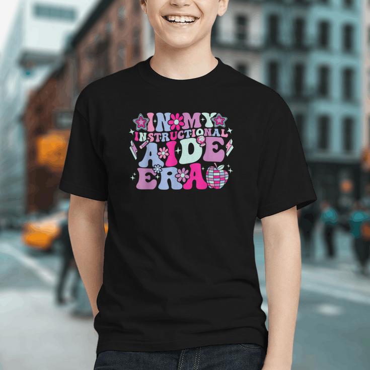 Groovy Instructional Aide Era Back to School Youth T-shirt