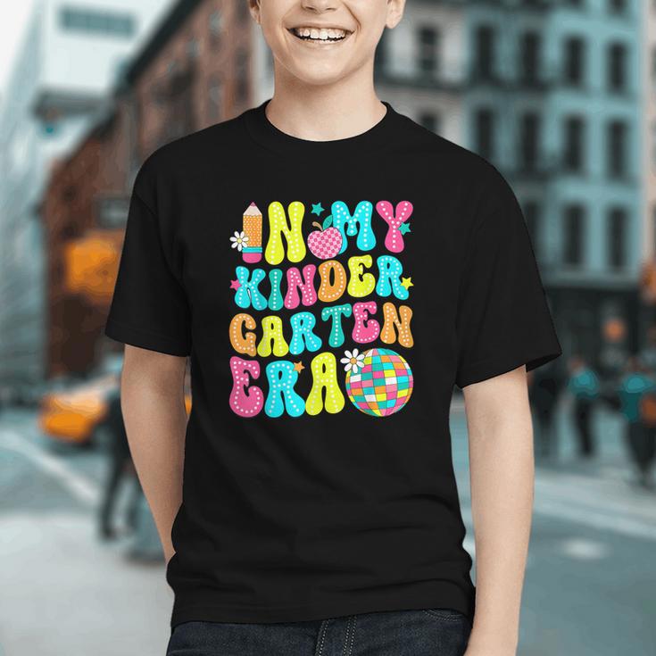 Groovy Kindergarten Era Back to School Youth T-Shirt Groovy Kindergarten Era Back to School Youth T-Shirt