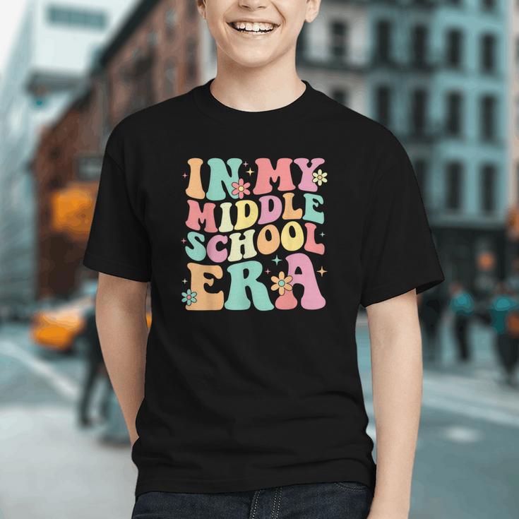 Groovy Middle School Era Vibes Back to School Youth T-Shirt Groovy Middle School Era Vibes Back to School Youth T-Shirt