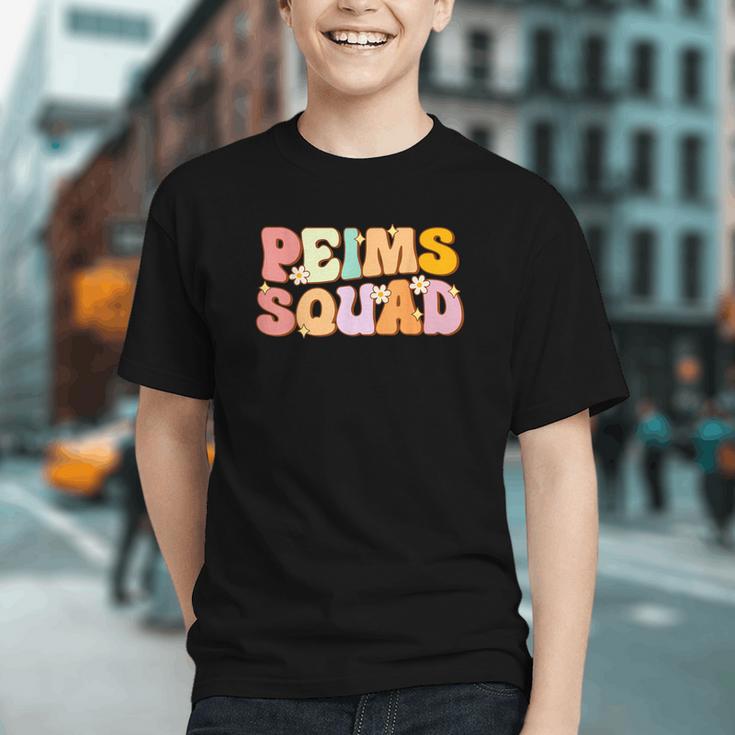Groovy PEIMS Squad Vibes Back to School Youth T-shirt Groovy PEIMS Squad Vibes Back to School Youth T-shirt