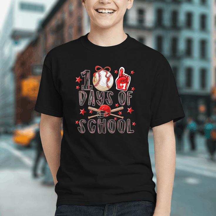 Happy 101 Days Of School Baseball Sports 100th Day Graphic Youth Happy 101 Days Of School Baseball Sports 100th Day Graphic Youth