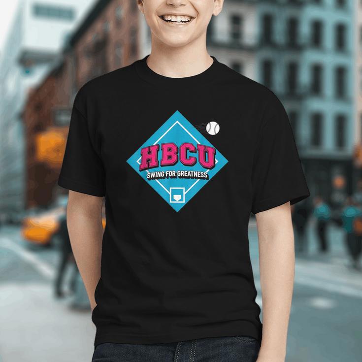 HBCU Swing For Greatness Baseball Softball College Apparel Graphic Youth HBCU Swing For Greatness Baseball Softball College Apparel Graphic Youth