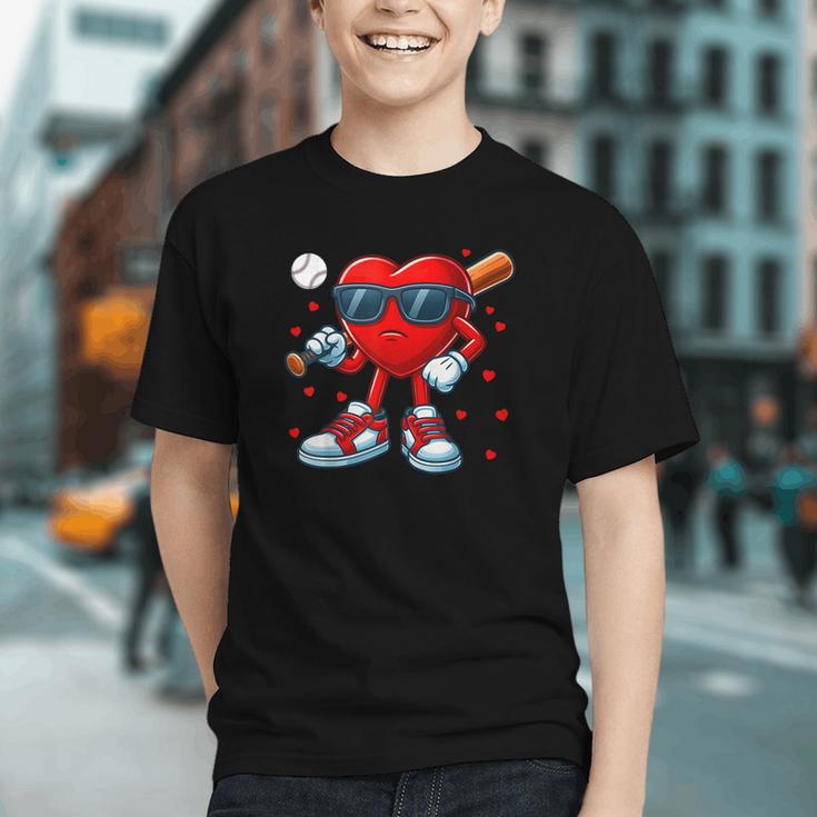 Heart Love Baseball Valentine Outfit Men Boy Graphic Youth Heart Love Baseball Valentine Outfit Men Boy Graphic Youth
