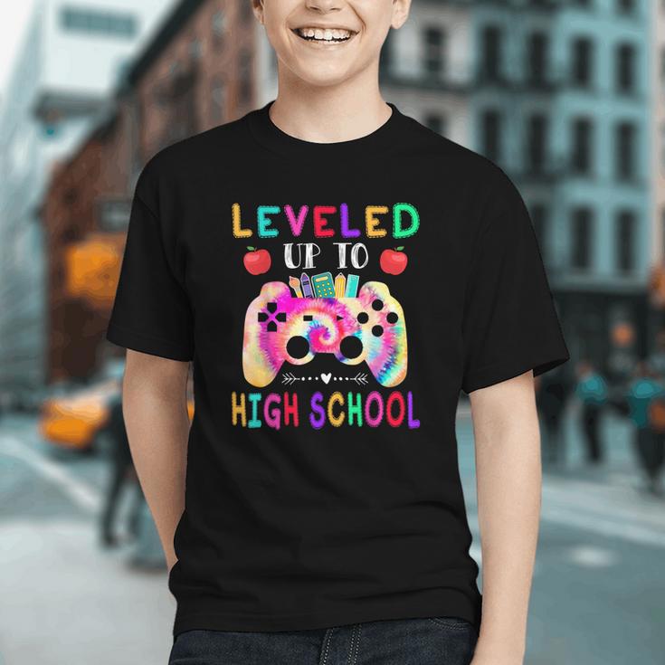 High School Level Unlocked! Tie Dye Back to School Youth T-shirt High School Level Unlocked! Tie Dye Back to School Youth T-shirt