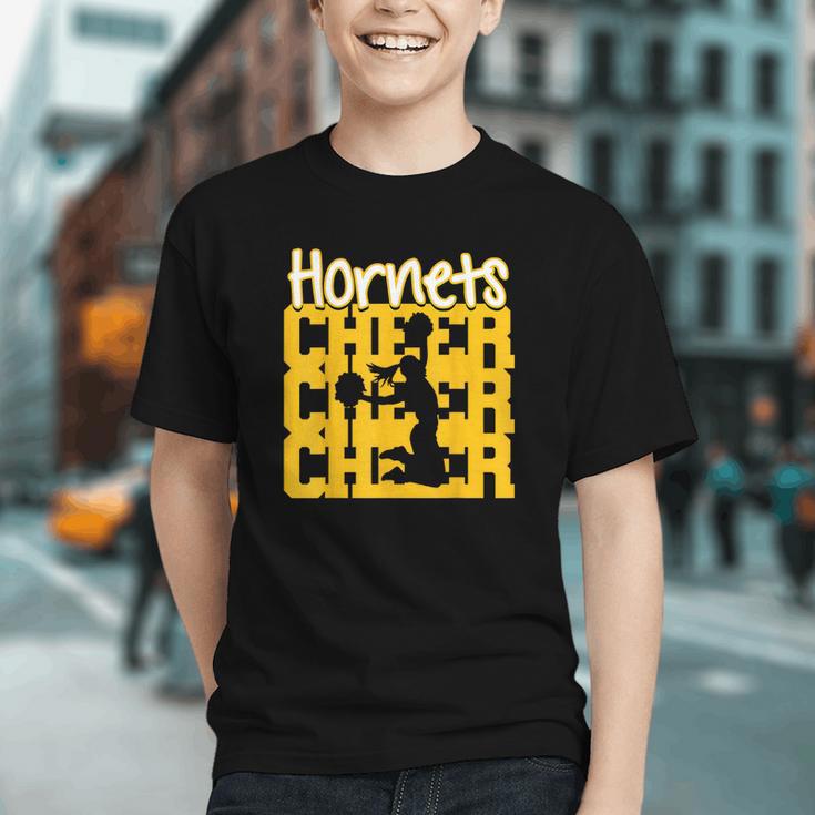 Hornets Cheer Back To School Cheerleading Spirit GY Graphic Youth Hornets Cheer Back To School Cheerleading Spirit GY Graphic Youth