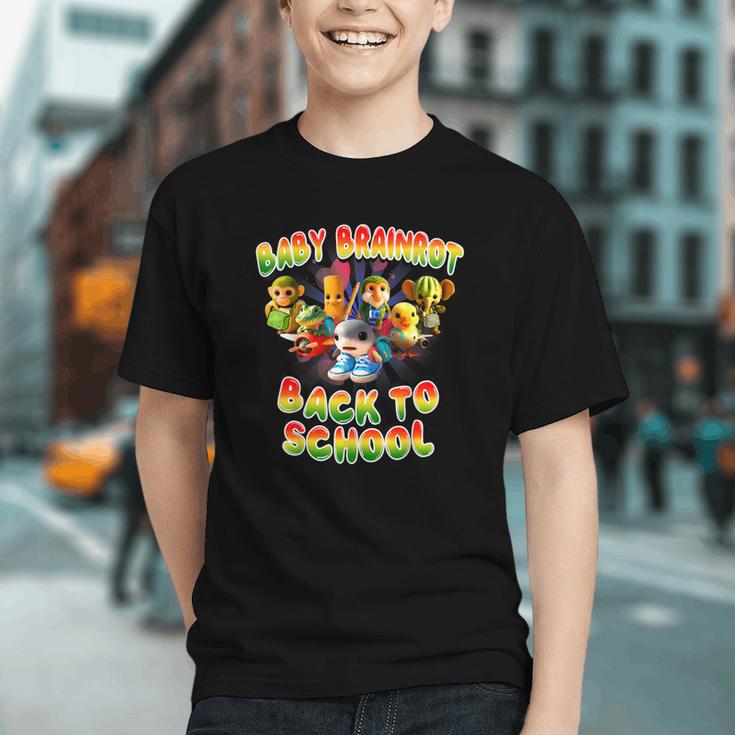 Italian Brainrot Meme Fun! Back to School Youth T-shirt Italian Brainrot Meme Fun! Back to School Youth T-shirt