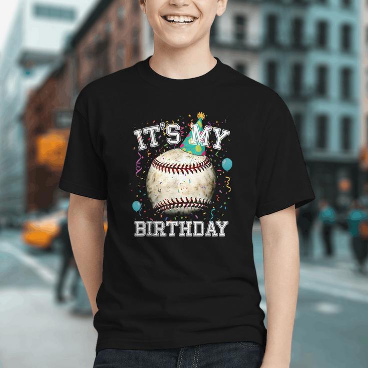 Its My Birthday Vintage Baseball Celebration For Men Kids Graphic Youth Its My Birthday Vintage Baseball Celebration For Men Kids Graphic Youth