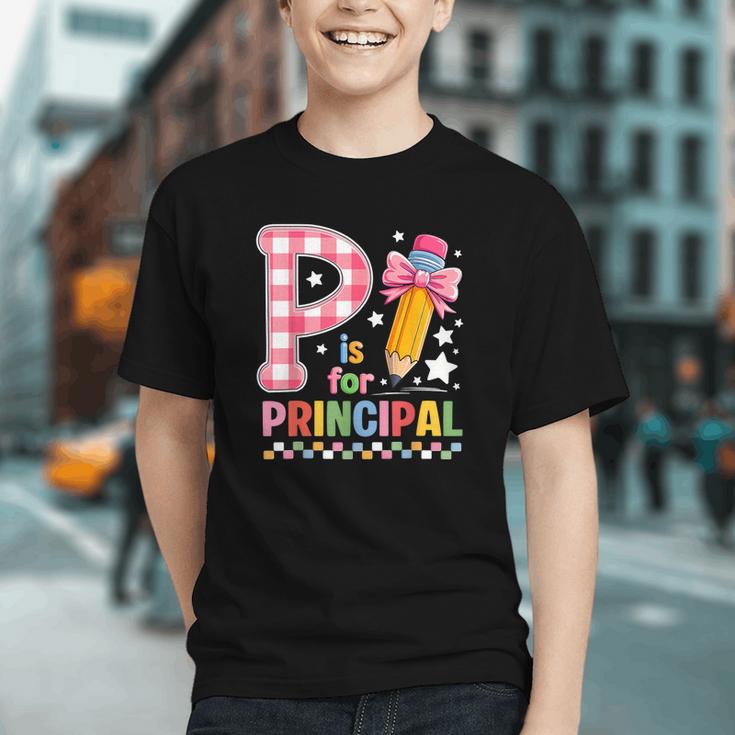 Lead with Style! Back to School Principal Youth T-Shirt Lead with Style! Back to School Principal Youth T-Shirt