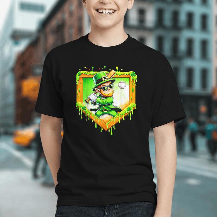 Leprechaun Baseball St Patricks Day Ice Cream Drip Men Boys Graphic Youth Leprechaun Baseball St Patricks Day Ice Cream Drip Men Boys Graphic Youth