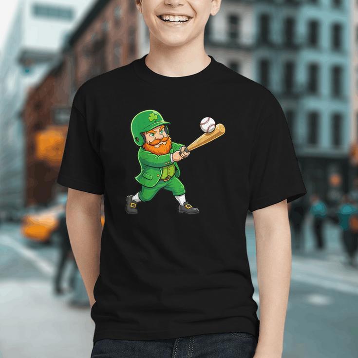 Leprechaun Playing Baseball St Patricks Day Men Boys Kids Graphic Youth Leprechaun Playing Baseball St Patricks Day Men Boys Kids Graphic Youth