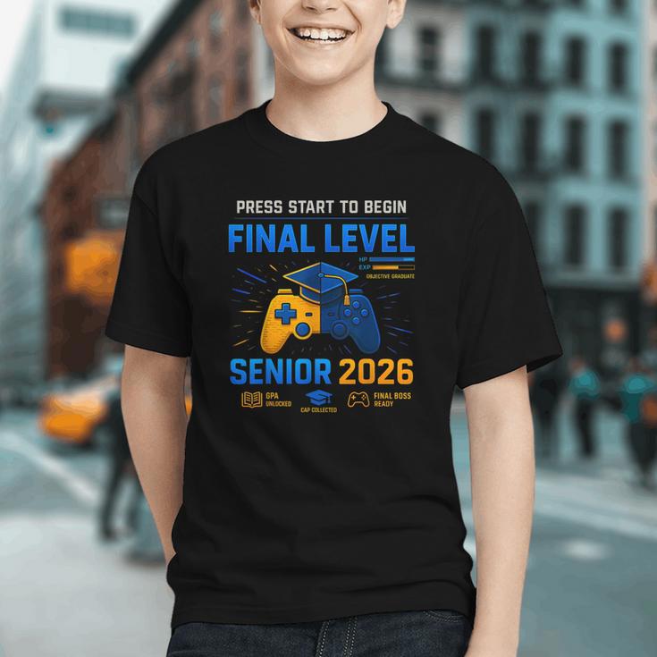 Level Up as a Senior! Class of 2026 Back to School Youth T-shirt Level Up as a Senior! Class of 2026 Back to School Youth T-shirt