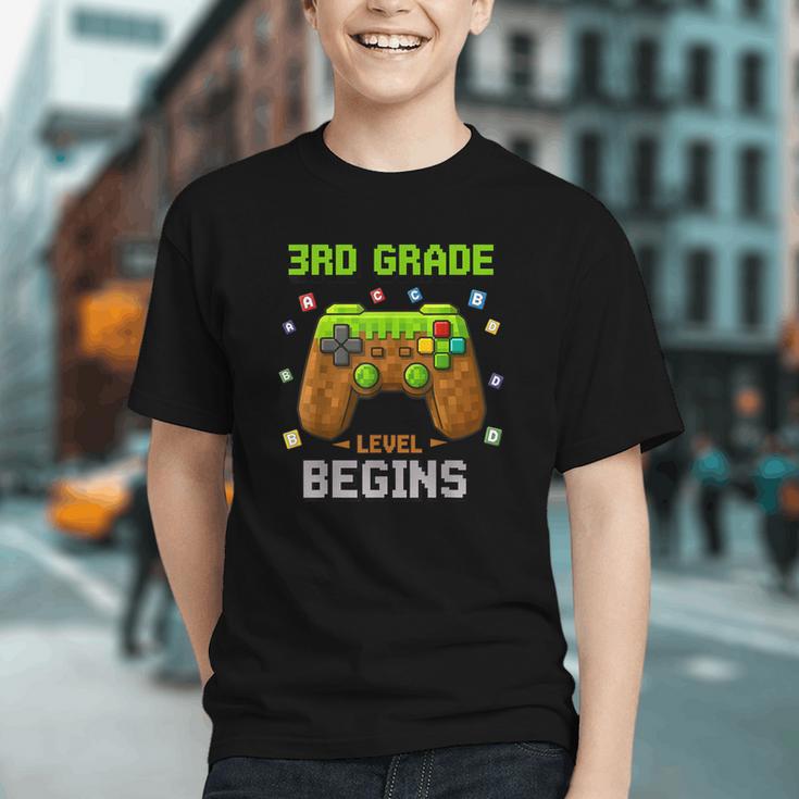 Level Up for 3rd Grade! Back to School Youth T-Shirt
