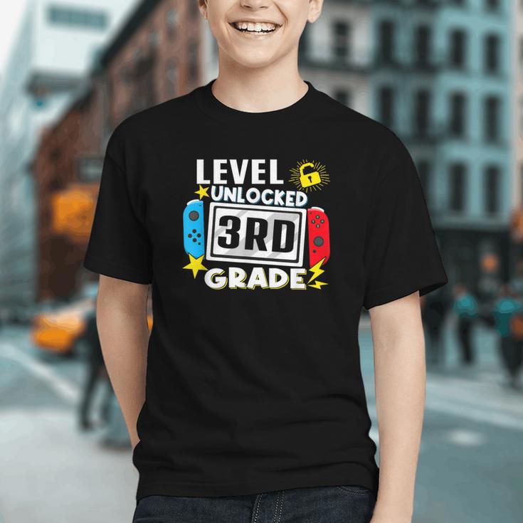 Level Up For 3rd Grade! Gamer Back to School Youth T-shirt Level Up For 3rd Grade! Gamer Back to School Youth T-shirt