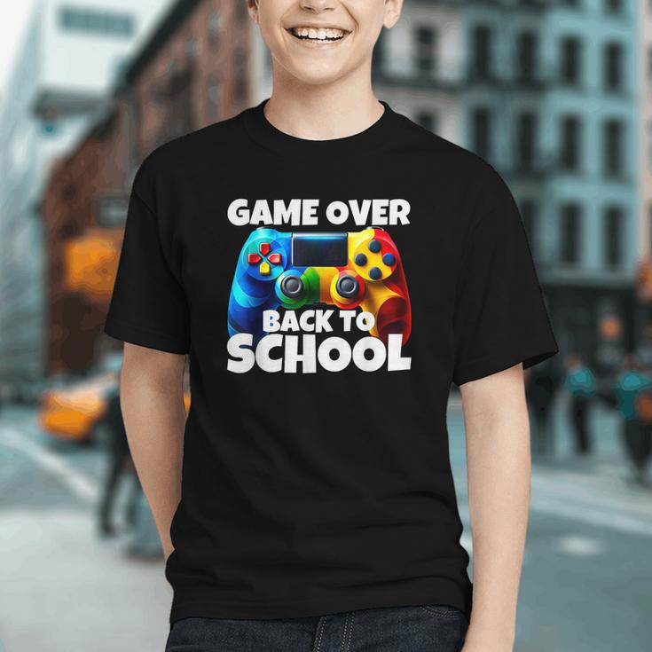Level Up for the New Term! Gamer Back to School Youth T-Shirt