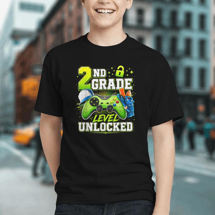 Level Up to 2nd Grade! Gamer Back to School Youth T-shirt Level Up to 2nd Grade! Gamer Back to School Youth T-shirt