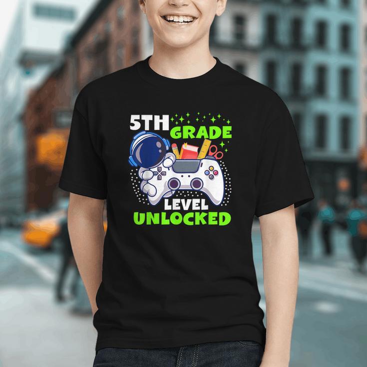 Level Up to 5th Grade! Gamer Back to School Youth T-shirt Level Up to 5th Grade! Gamer Back to School Youth T-shirt