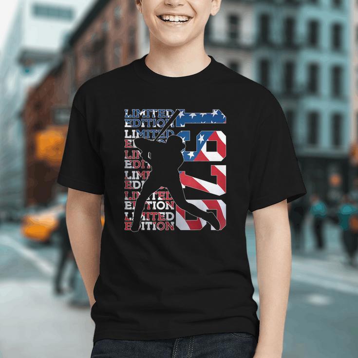Limited Edition 1976 Baseball 50TH Birthday Graphic Youth