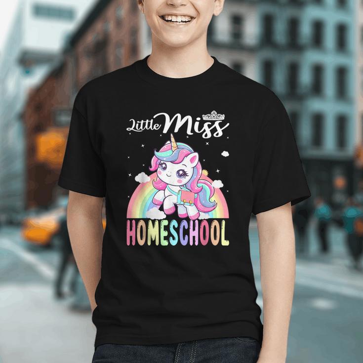 Little Miss Homeschool Back To School Girls Homeschool Graphic Youth Little Miss Homeschool Back To School Girls Homeschool Graphic Youth