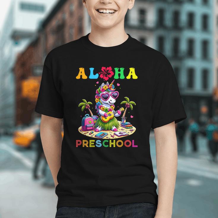 Magical Aloha Preschool Unicorn Back to School Youth T-Shirt Magical Aloha Preschool Unicorn Back to School Youth T-Shirt