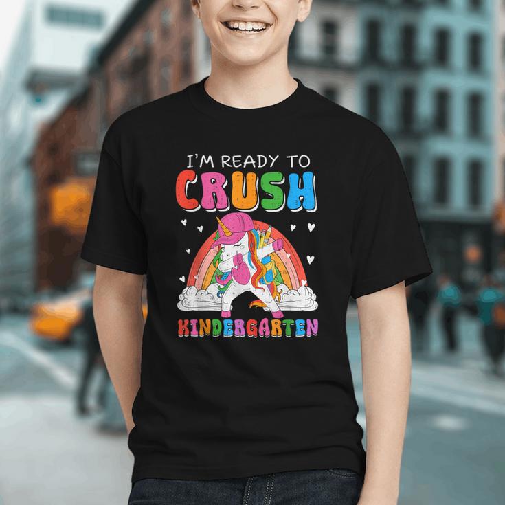 Magical Unicorn Kindergarten Crush Back to School Youth T-Shirt