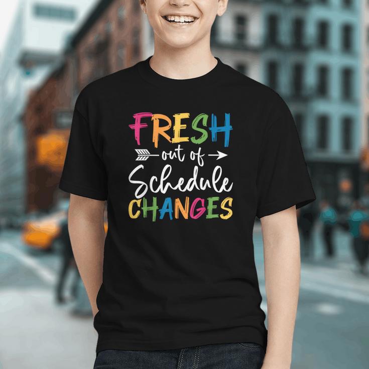 No More Schedule Changes! Back to School Counselor Youth T-Shirt No More Schedule Changes! Back to School Counselor Youth T-Shirt