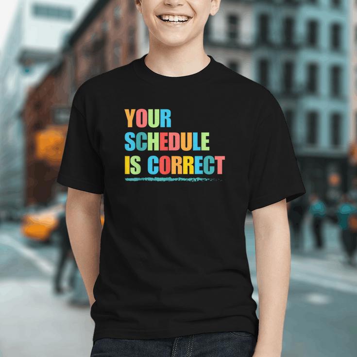 Own the Daily Routine! Back to School Youth T-shirt Own the Daily Routine! Back to School Youth T-shirt