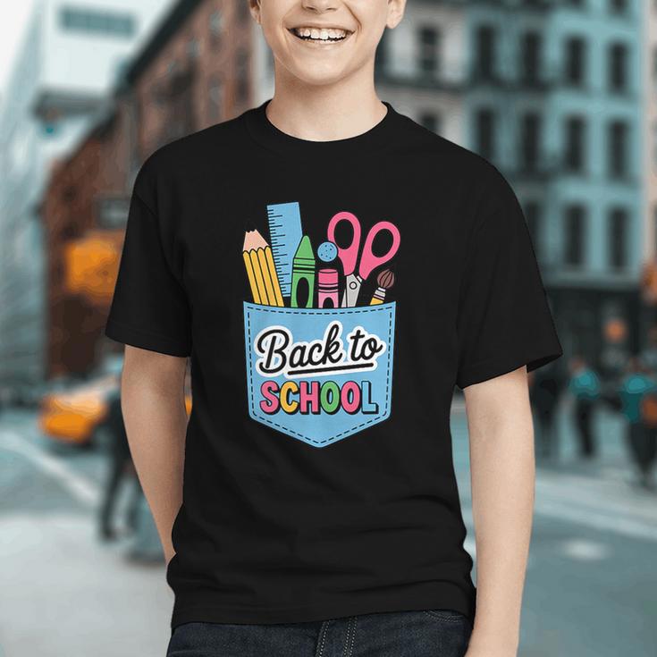 Packed with School Supplies Back to School Youth T-Shirt Packed with School Supplies Back to School Youth T-Shirt