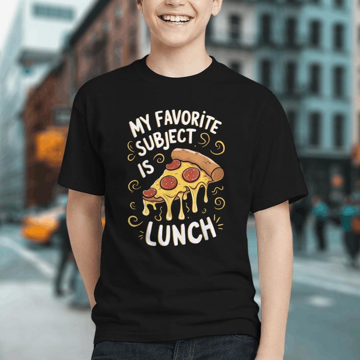 Pizza, Lunch & Back to School Fun Youth T-Shirt Pizza, Lunch & Back to School Fun Youth T-Shirt