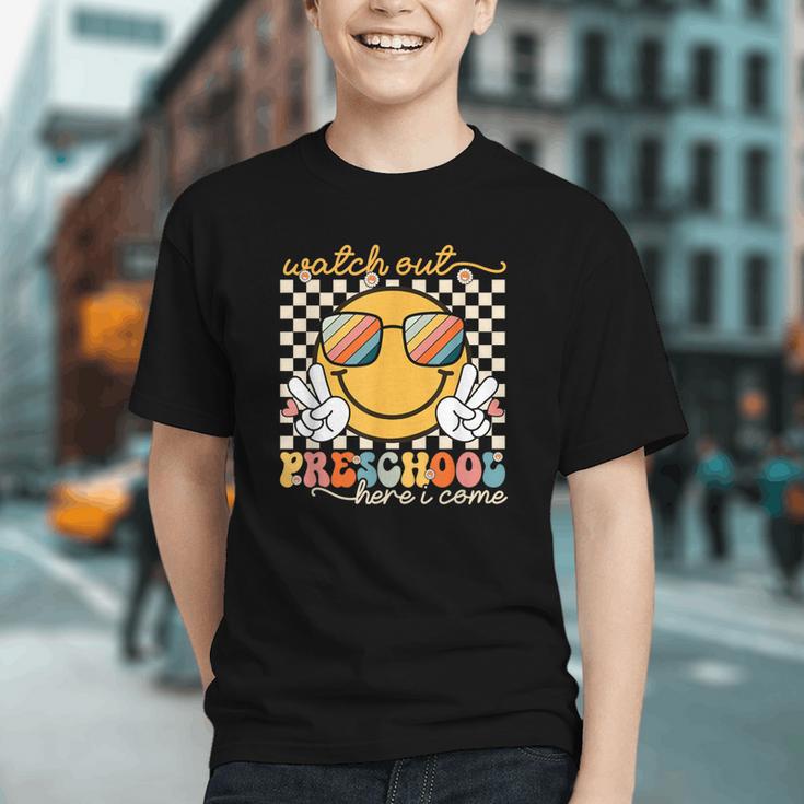 Preschool Bound! Watch Out Back to School Youth T-Shirt
