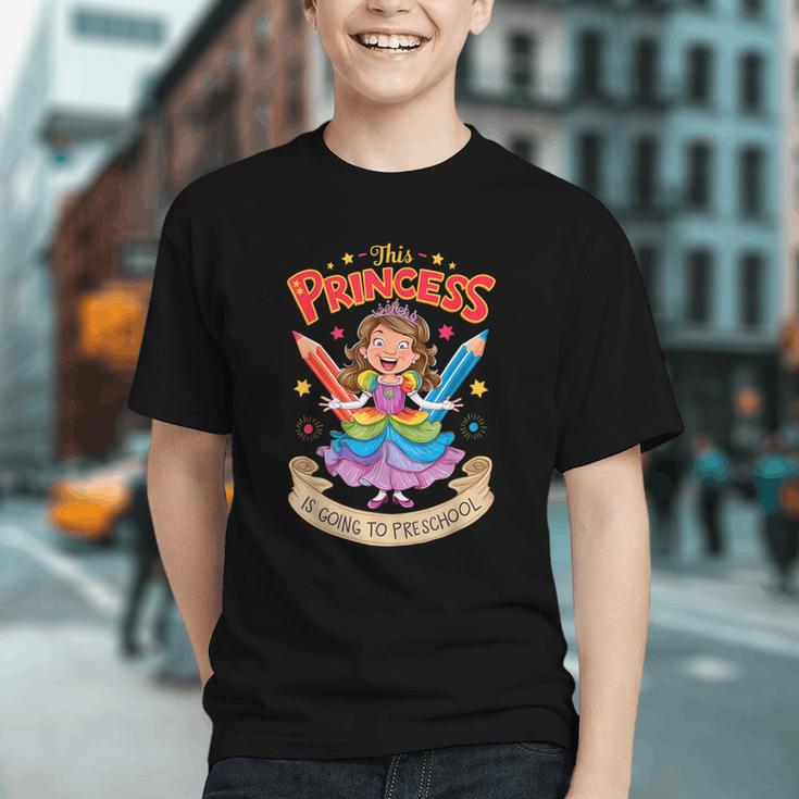 Preschool Princess Royalty Back to School Youth T-Shirt Preschool Princess Royalty Back to School Youth T-Shirt