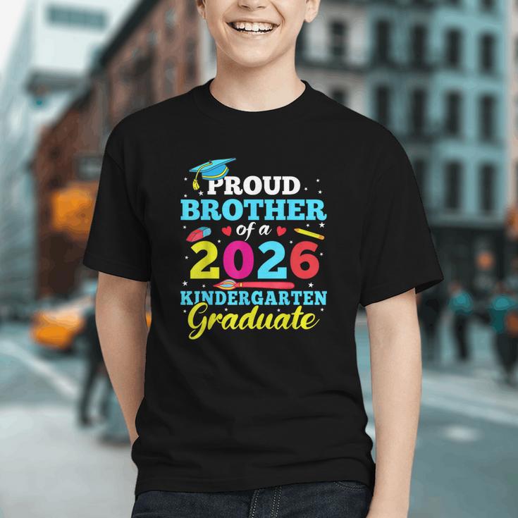 Proud Brother of a 2026 Grad Back to School Youth T-Shirt Proud Brother of a 2026 Grad Back to School Youth T-Shirt