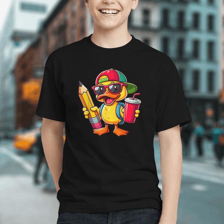 Quacking into Back to School! Cute Duck Youth T-Shirt Quacking into Back to School! Cute Duck Youth T-Shirt