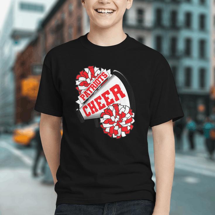 Rally with Pride! Patriots Cheer Back to School Youth T-shirt