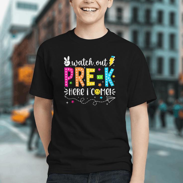Ready for Pre-K! Watch Out Back to School Youth T-Shirt