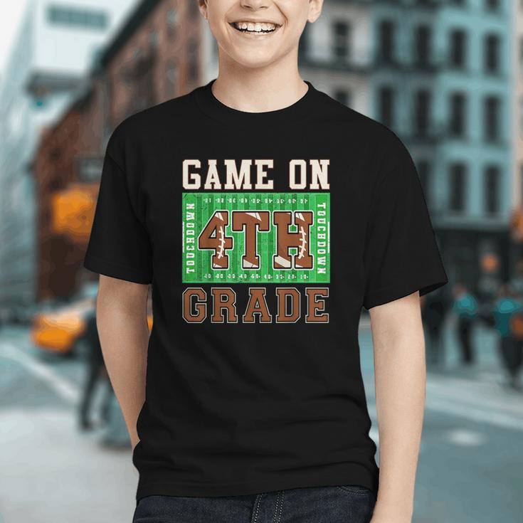 Ready to Tackle 4th Grade! Football Back to School Youth T-Shirt Ready to Tackle 4th Grade! Football Back to School Youth T-Shirt