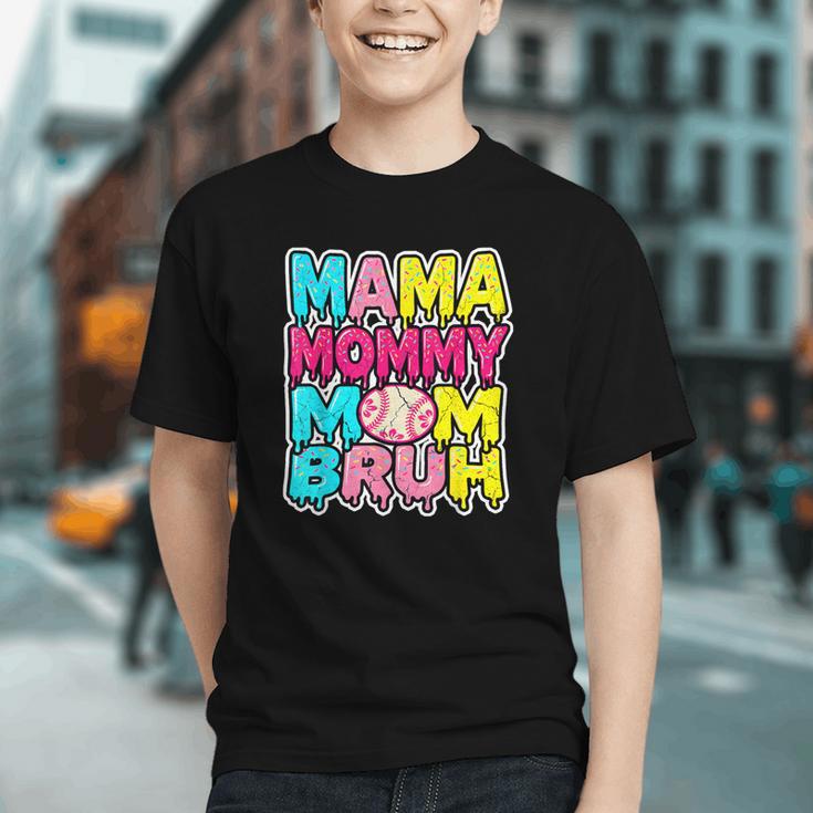 Retro Mama Mommy Mom Bruh Baseball Women Girls Graphic Youth Retro Mama Mommy Mom Bruh Baseball Women Girls Graphic Youth