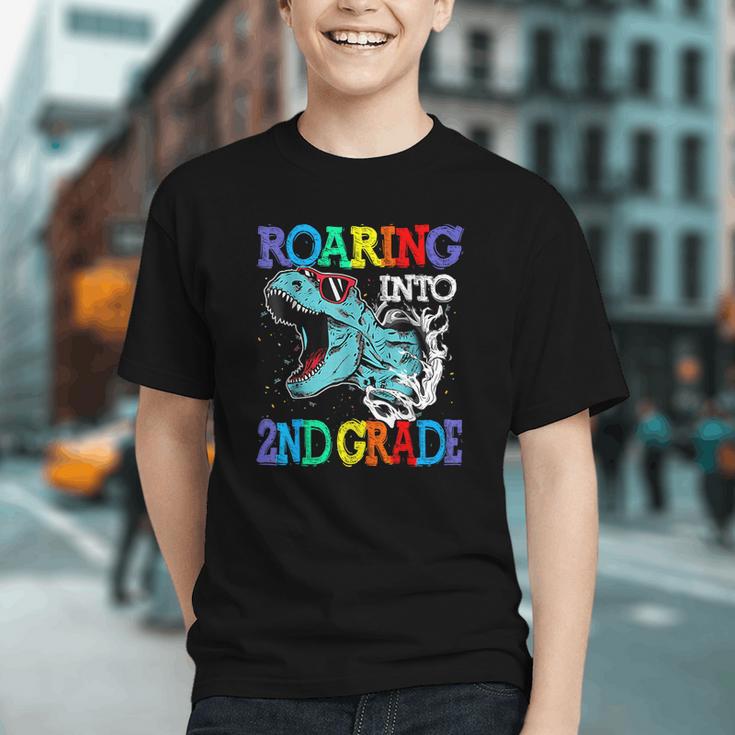 Roar into 2nd Grade! Dinosaur Back to School Youth T-shirt Roar into 2nd Grade! Dinosaur Back to School Youth T-shirt