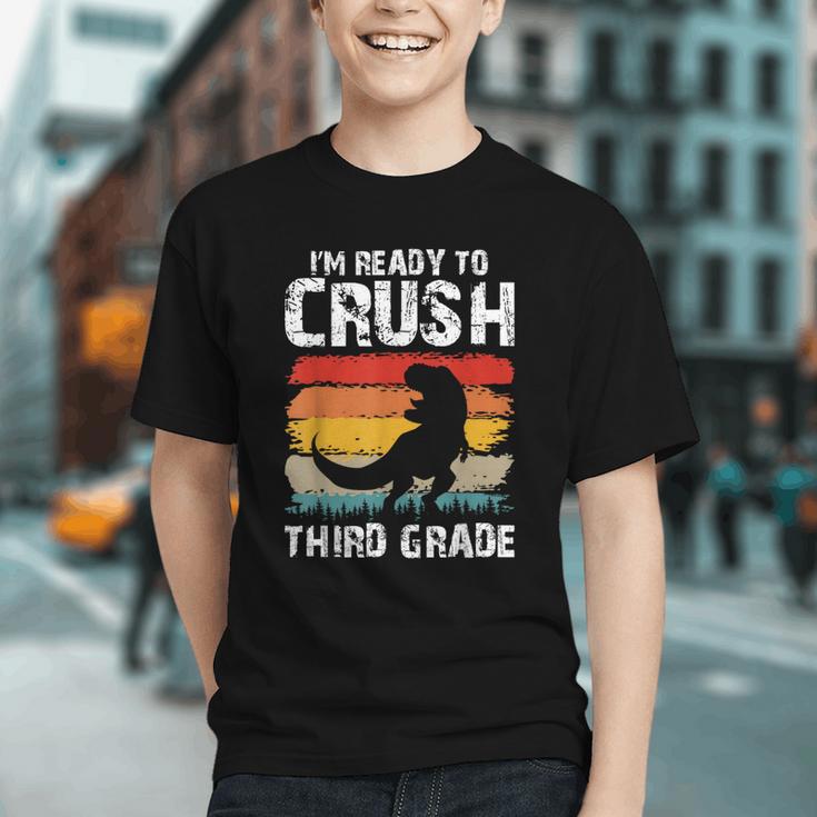 Roaring Into 3rd Grade! Dinosaur Back to School Youth T-shirt Roaring Into 3rd Grade! Dinosaur Back to School Youth T-shirt