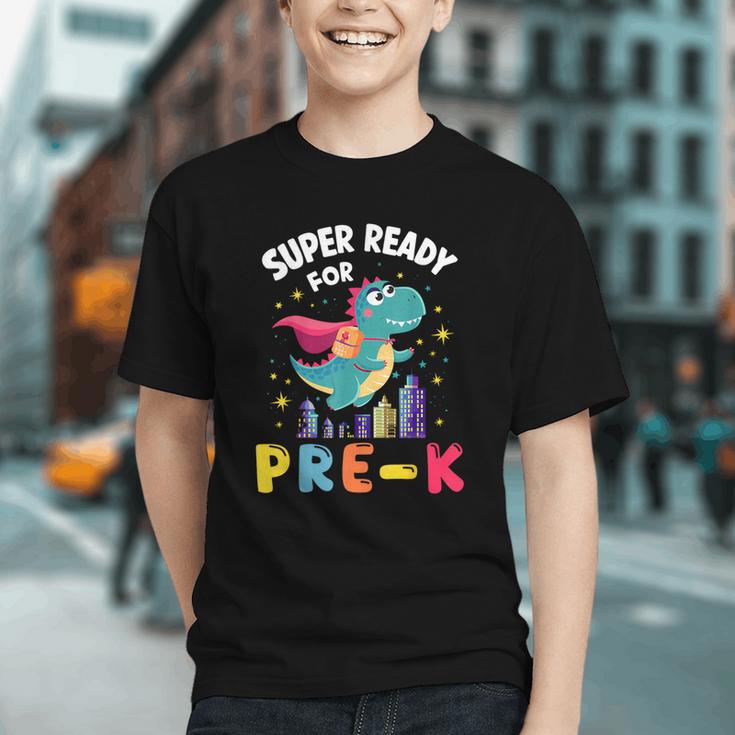 Roaring into Pre-K! Dinosaur Back to School Youth T-shirt Roaring into Pre-K! Dinosaur Back to School Youth T-shirt