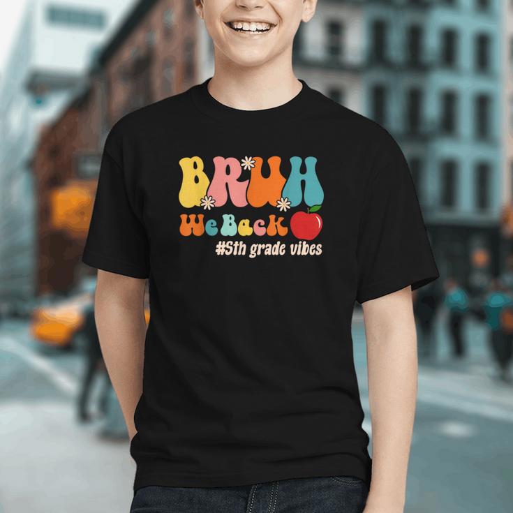 Rocking 5th Grade Vibes! Back to School Youth T-shirt