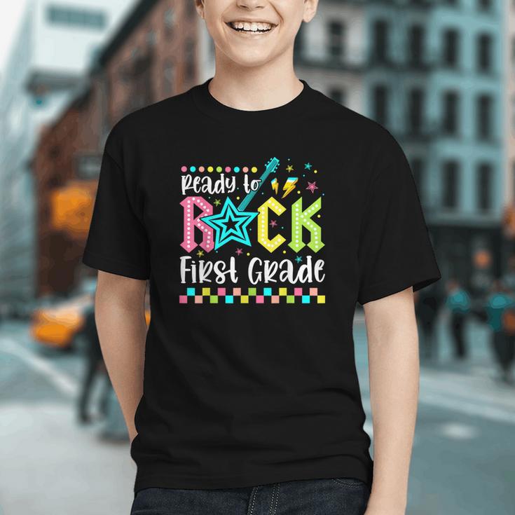 Rocking Into 1st Grade! Back to School Youth T-shirt Rocking Into 1st Grade! Back to School Youth T-shirt