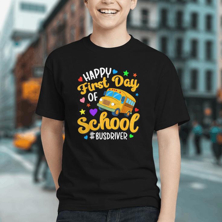 Roll with the Bus Driver! Back to School Youth T-shirt