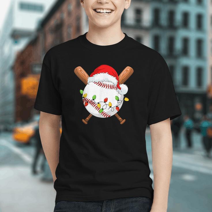 Santa Sports For Men Boys Christmas Baseball Player Graphic Youth Santa Sports For Men Boys Christmas Baseball Player Graphic Youth